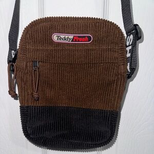 Teddy Fresh Corduroy Mini Messenger Bag